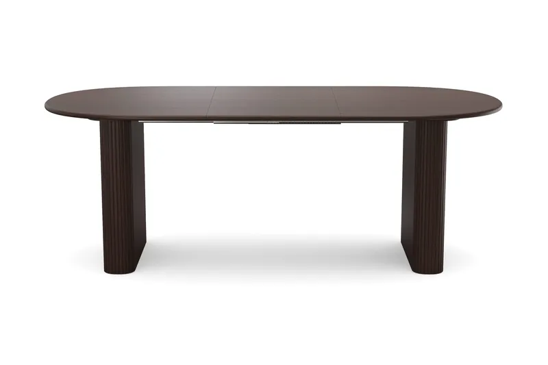 Noira Udtrækkeligt Spisebord 160/220x100 cm - Røget eg - Møbler - Borde - Spisebord og køkkenbord