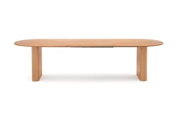 Noira Udtrækkeligt Spisebord 220/320x100 cm - Eg - Møbler - Borde - Spisebord og køkkenbord
