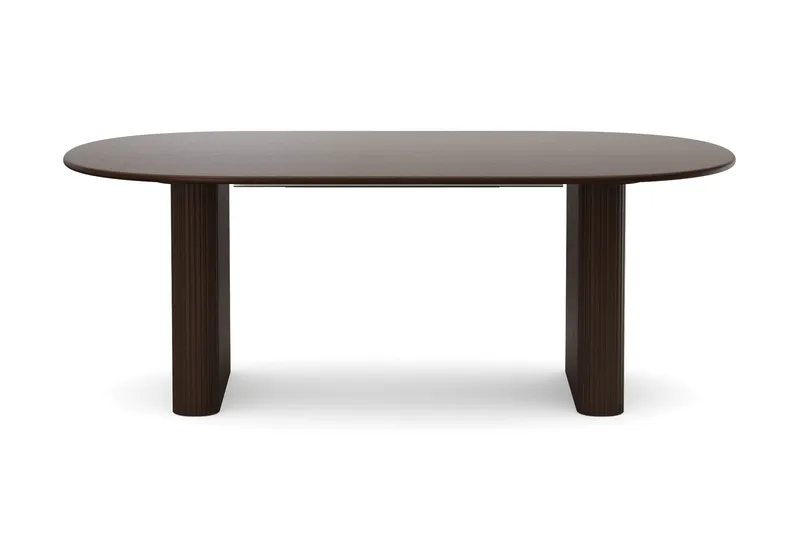 Noira Udtrækkeligt Spisebord 220/320x100 cm - Røget eg - Møbler - Borde - Spisebord og køkkenbord