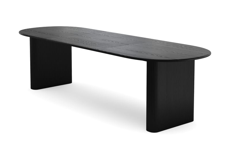 Noira Udtrækkeligt Spisebord 220/320x100 cm, Sort
