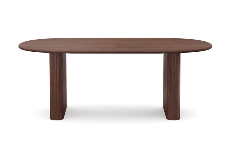 Noira Udtrækkeligt Spisebord 220/320x100 cm - Valnød - Møbler - Borde - Spisebord og køkkenbord
