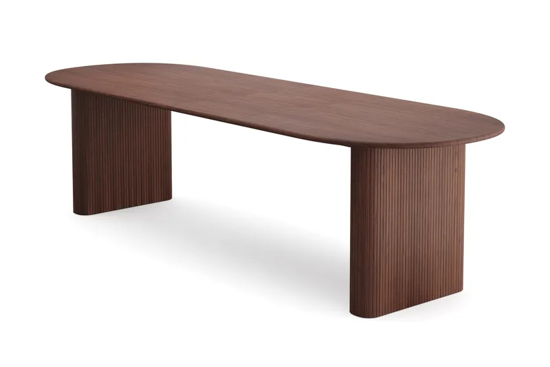 Noira Udtrækkeligt Spisebord 220/320x100 cm, Valnød