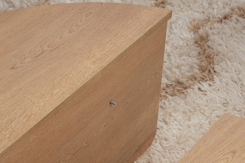 Nordum Sofabord 90x90 cm - Eg - Møbler - Borde - Sofabord
