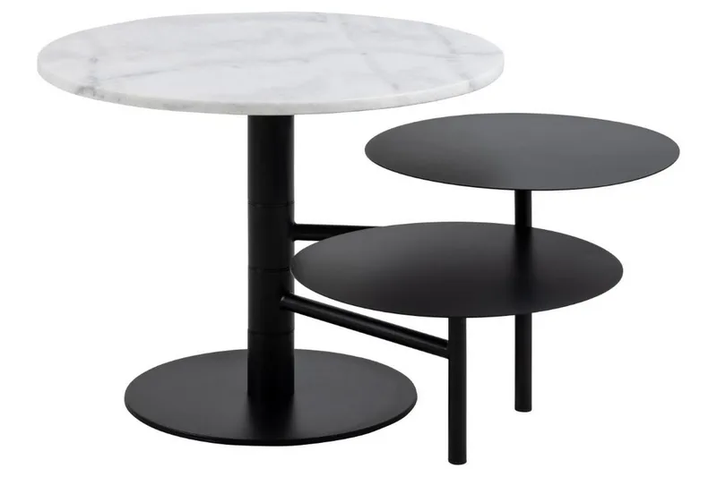 Northmere Sofabord 60 cm, Hvid