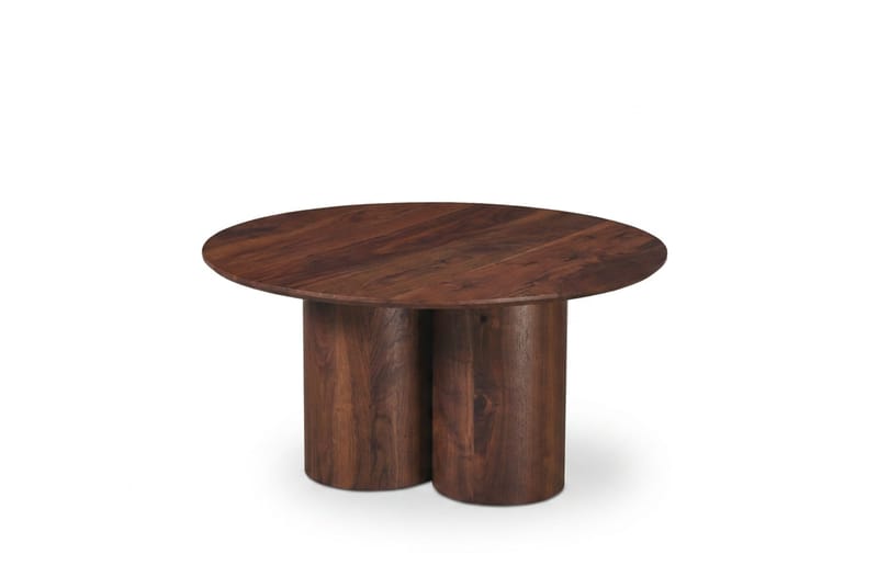 Nova sofabord rundt 85 cm - Valnød - Møbler - Borde - Sofabord