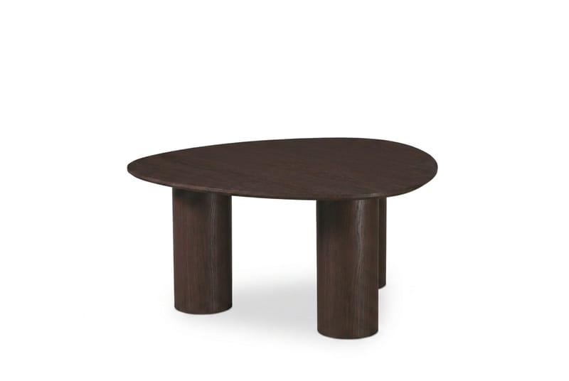 Nova Sofabord Trekantet 85 cm - Røget eg - Møbler - Borde - Sofabord