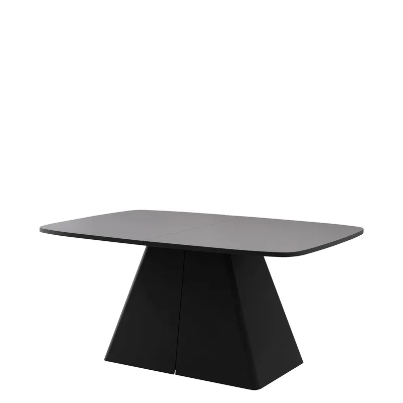Novaj Spisebord udtrækkeligt 180-256 cm - Sort, grå - Møbler - Borde - Spisebord og køkkenbord