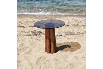 Novera Sofabord 50 cm - Bronze/Valnød - Møbler - Borde - Sofabord