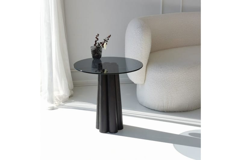 Novera Sofabord 50 cm - Kulgrå/Sort - Møbler - Borde - Sofabord