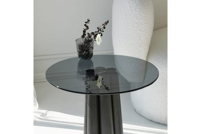 Novera Sofabord 50 cm - Kulgrå/Sort - Møbler - Borde - Sofabord