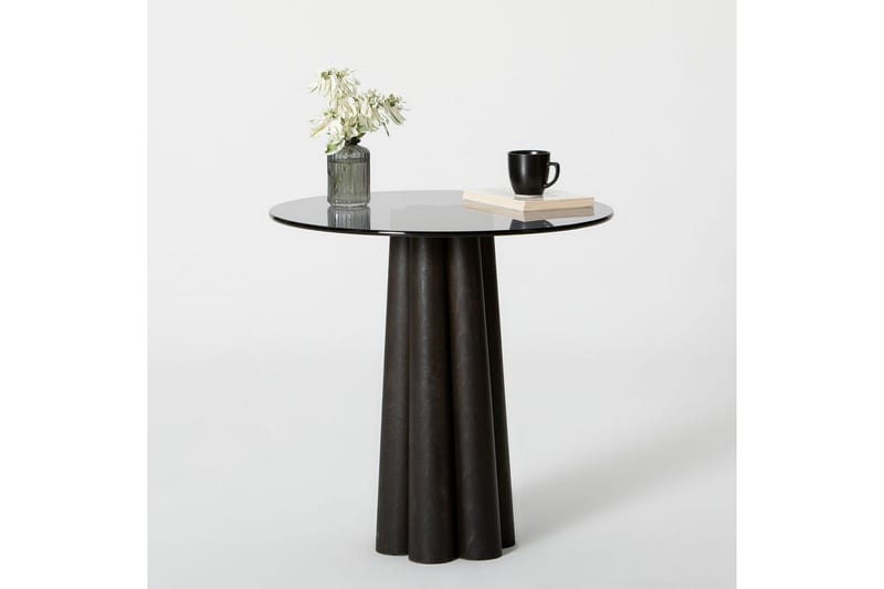 Novera Sofabord 50 cm - Kulgrå/Sort - Møbler - Borde - Sofabord