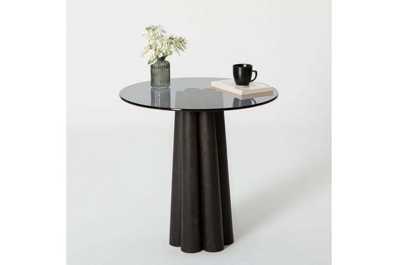 Novera Sofabord 50 cm - Kulgrå/Sort - Møbler - Borde - Sofabord