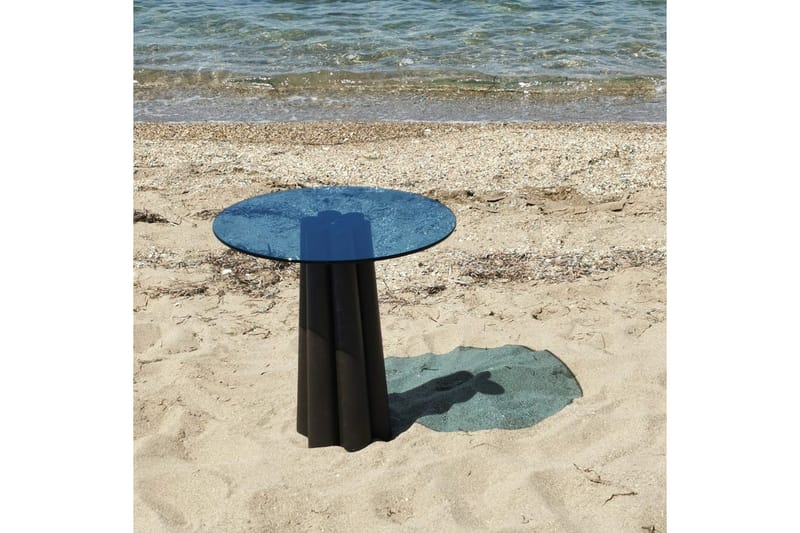 Novera Sofabord 50 cm - Sort/Blå - Møbler - Borde - Sofabord