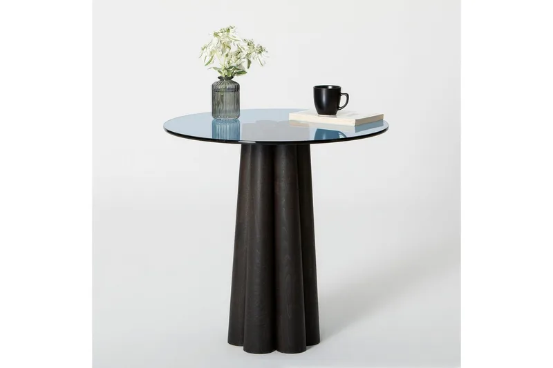 Novera Sofabord 50 cm - Sort/Blå - Møbler - Borde - Sofabord