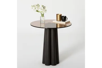 Novera Sofabord 50 cm - Sort/Bronze - Møbler - Borde - Sofabord