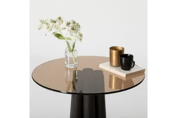 Novera Sofabord 50 cm - Sort/Bronze - Møbler - Borde - Sofabord