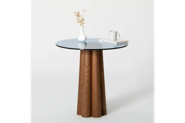Novera Sofabord 50 cm - Valnød/Blå - Møbler - Borde - Sofabord