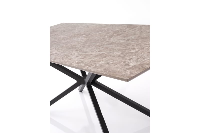 Nox Spisebord 180 cm Rektangulært - Grå - Møbler - Borde - Spisebord og køkkenbord