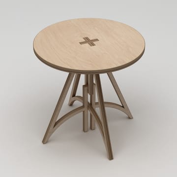 Nurena Spisebord 75 cm - Naturligt træ - Møbler - Borde - Spisebord og køkkenbord