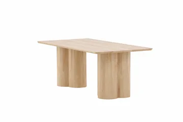 Olivia Rektangulært Sofabord i Lyst Træ - Beige - Møbler - Borde - Sofabord