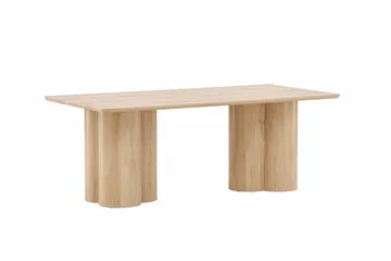 Olivia Rektangulært Sofabord i Lyst Træ - Beige - Møbler - Borde - Sofabord