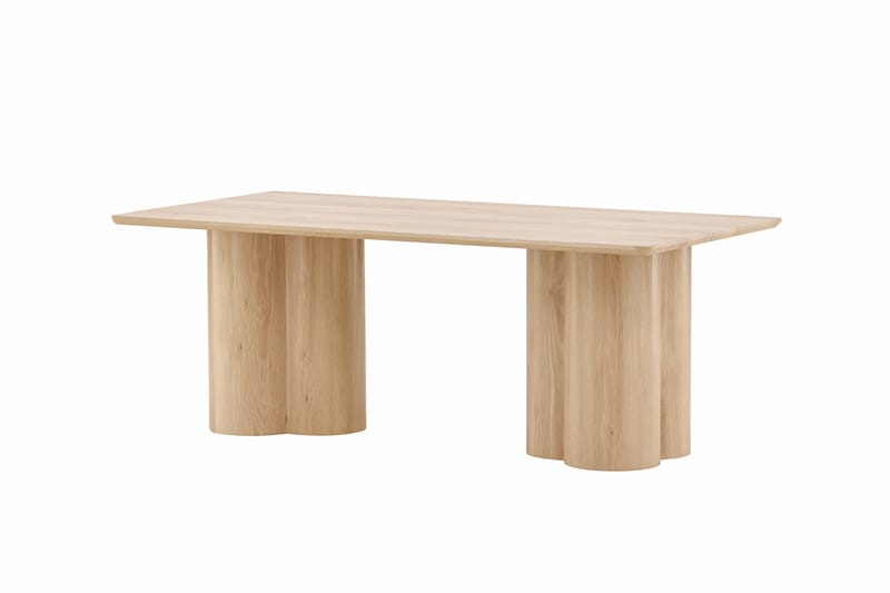Olivia Rektangulært Sofabord i Lyst Træ - Beige - Møbler - Borde - Sofabord