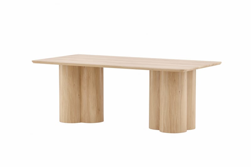 Olivia Rektangulært Sofabord i Lyst Træ - Beige - Møbler - Borde - Sofabord