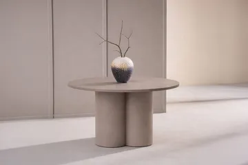 Olivia rundt sofabord 80 cm - Brun - Møbler - Borde - Sofabord