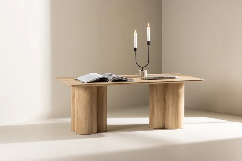 Olivia Sofabord 60x123 cm - Natur - Møbler - Borde - Sofabord