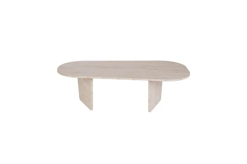 Omari Sofabord 130 cm - Beige - Møbler - Borde - Sofabord