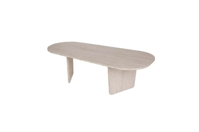Omari Sofabord 130 cm - Beige - Møbler - Borde - Sofabord