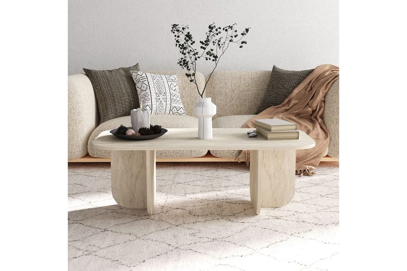 Orin Sofabord 120 cm - Beige - Møbler - Borde - Sofabord