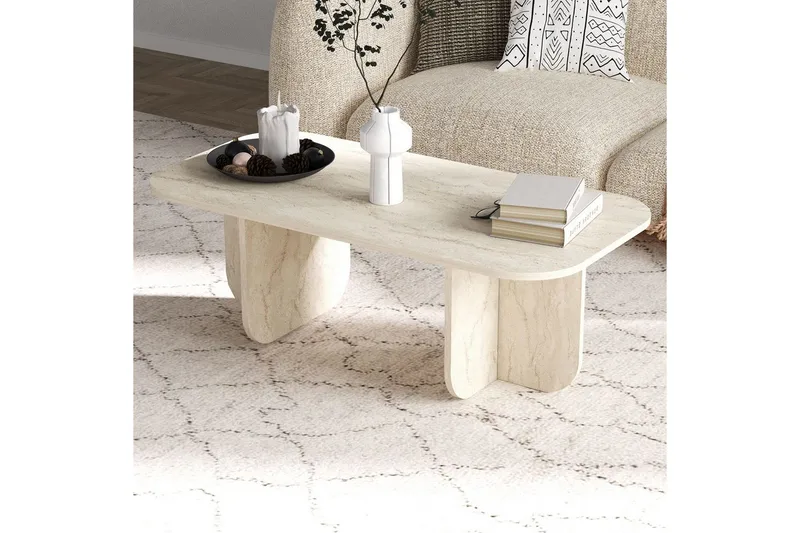 Orin Sofabord 120 cm - Beige - Møbler - Borde - Sofabord