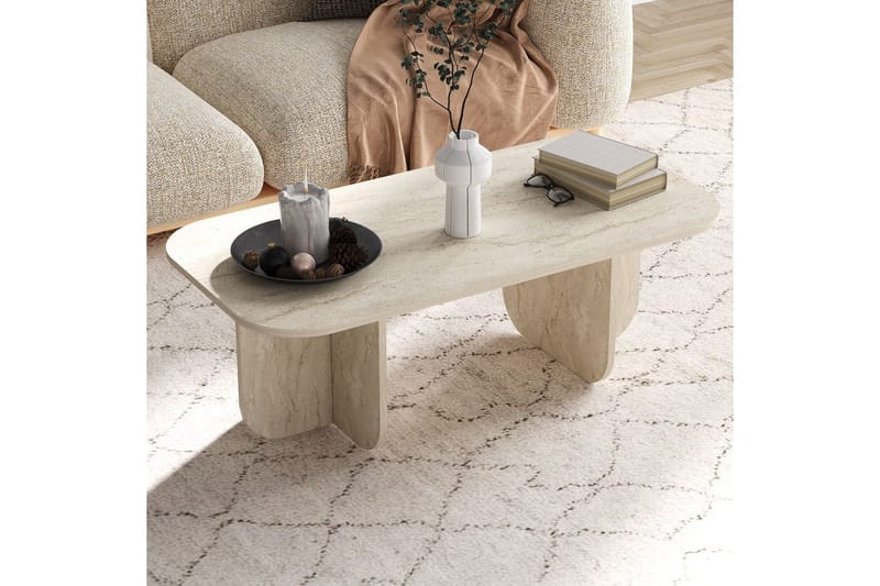 Orin Sofabord 120 cm - Beige - Møbler - Borde - Sofabord