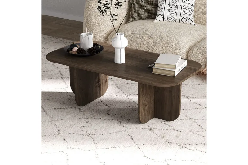 Orin Sofabord 120 cm - Mørkfarvet træ - Møbler - Borde - Sofabord