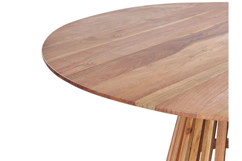 Ortelle Spisebord 120 cm Rund - Mørkebrun - Møbler - Borde - Spisebord og køkkenbord