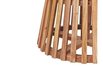 Ortelle Spisebord 120 cm Rund - Mørkebrun - Møbler - Borde - Spisebord og køkkenbord