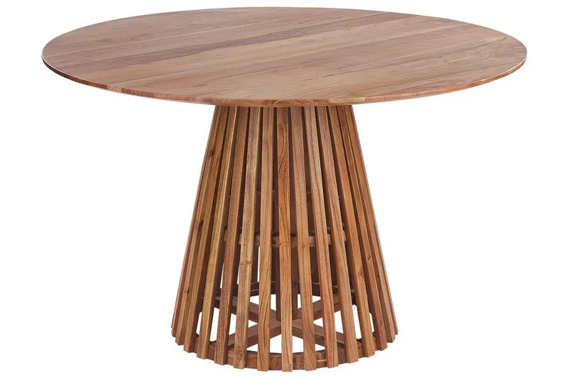 Ortelle Spisebord 120 cm Rund - Mørkebrun - Møbler - Borde - Spisebord og køkkenbord