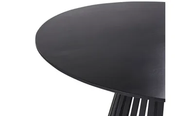 Ortelle Spisebord 120 cm Rund - Sort - Møbler - Borde - Spisebord og køkkenbord