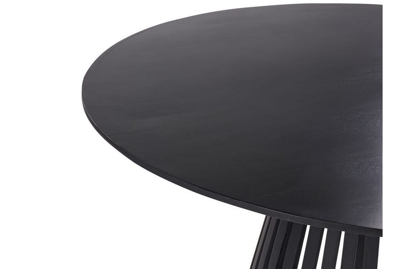 Ortelle Spisebord 120 cm Rund - Sort - Møbler - Borde - Spisebord og køkkenbord