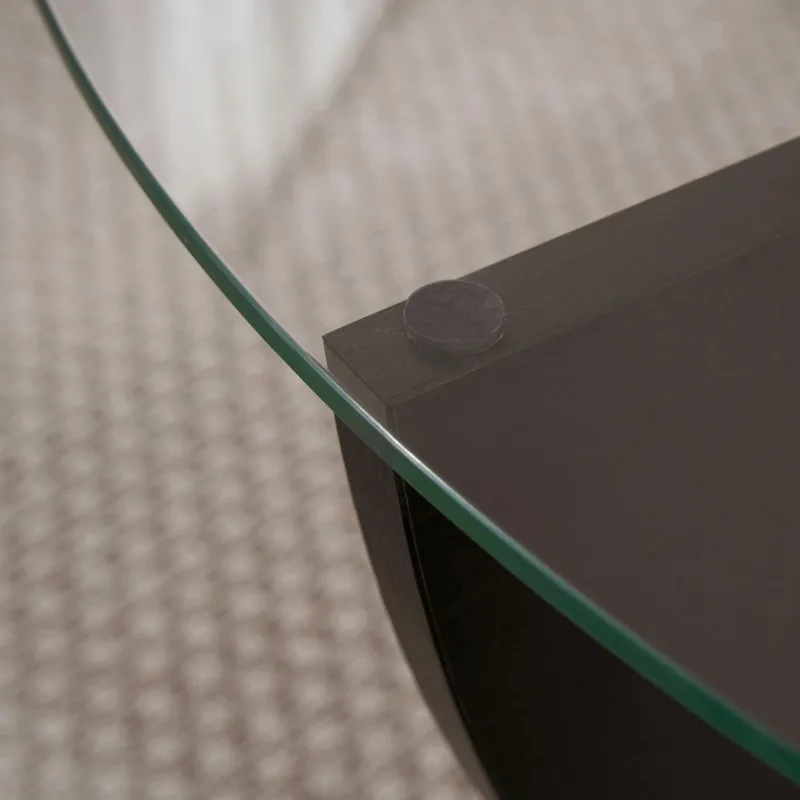 Orwin Sofabord 90 cm - Mørkebrun - Møbler - Borde - Sofabord