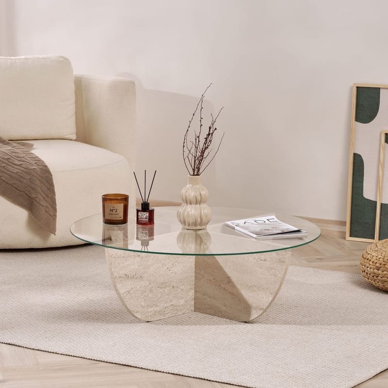 Orwin Sofabord 90 cm - Natur - Møbler - Borde - Sofabord