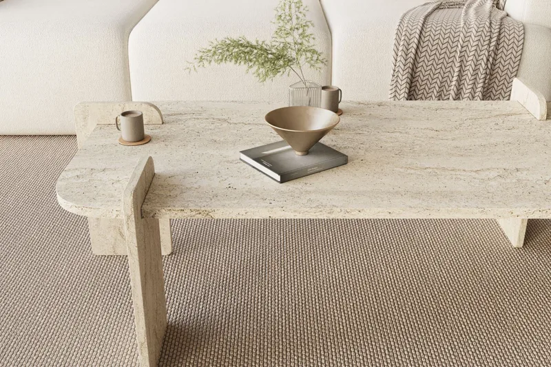 Osmiric sofabord 120 cm rektangulært - Travertin - Møbler - Borde - Sofabord