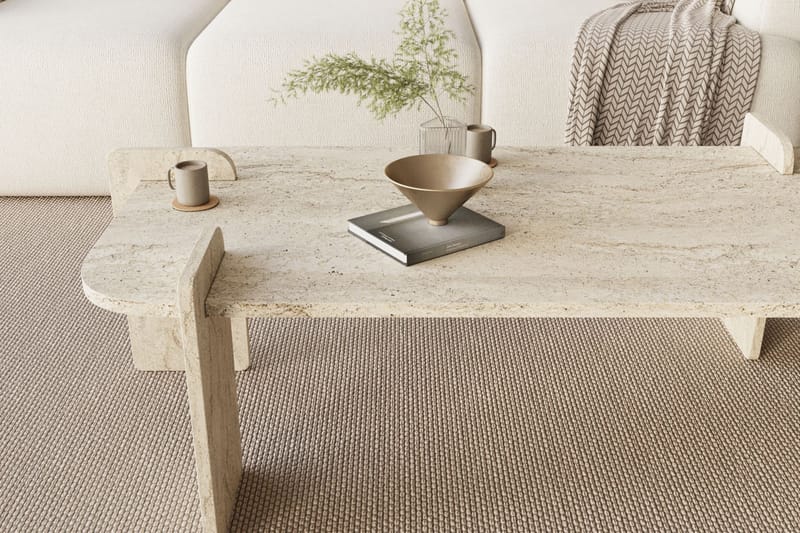 Osmiric sofabord 120 cm rektangulært - Travertin - Møbler - Borde - Sofabord