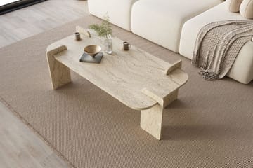 Osmiric sofabord 120 cm rektangulært - Travertin - Møbler - Borde - Sofabord
