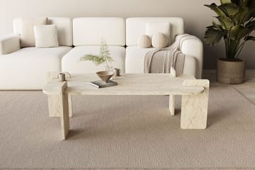 Osmiric sofabord 120 cm rektangulært - Travertin - Møbler - Borde - Sofabord