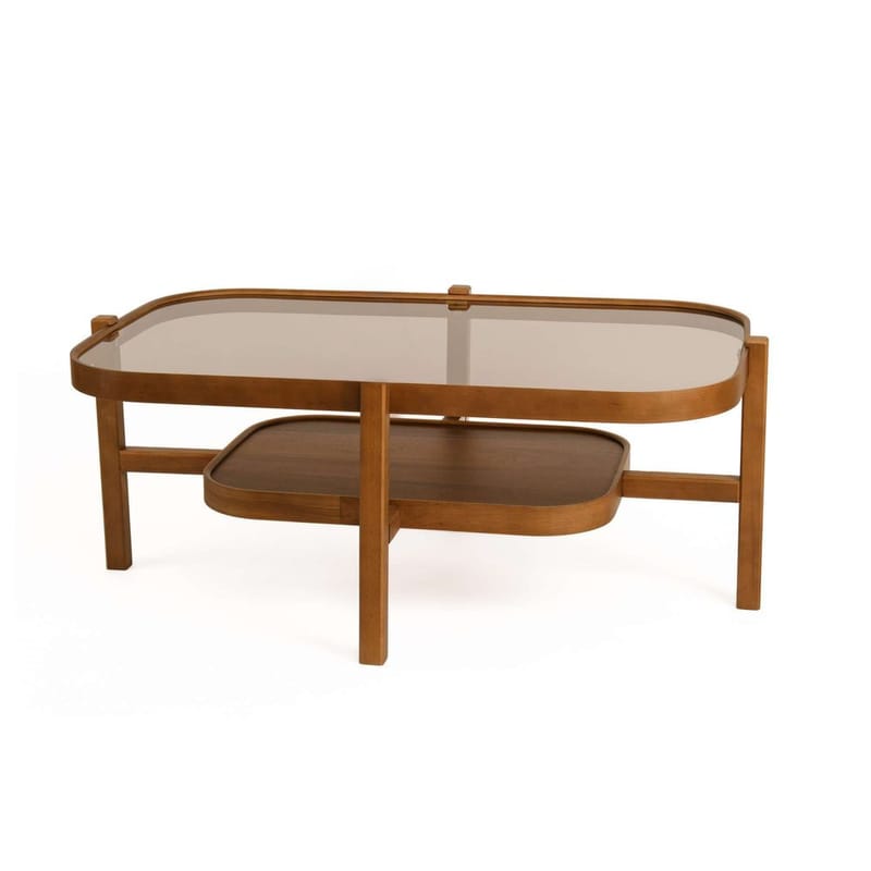 Ostrin Sofabord 110 cm - Mørkebrun - Møbler - Borde - Sofabord