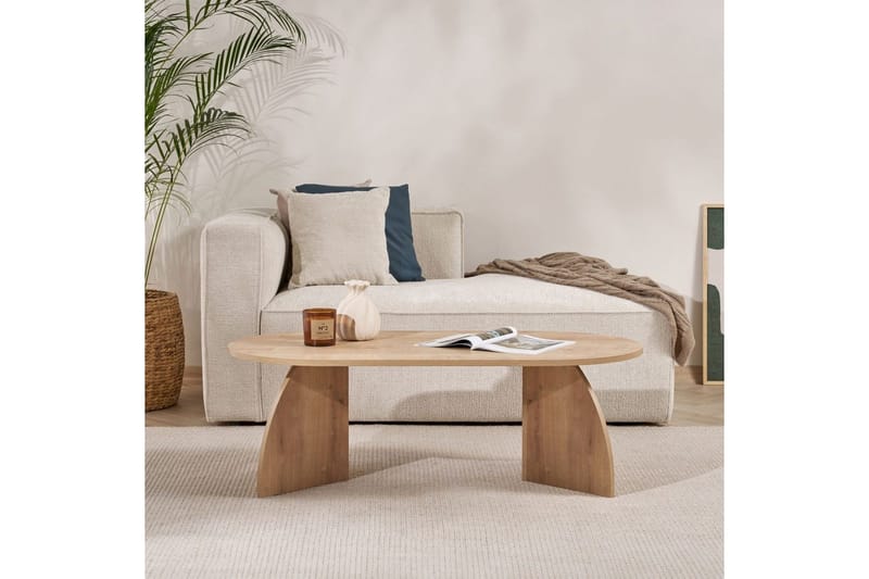 Osyra Sofabord 120 cm - Natur - Møbler - Borde - Sofabord