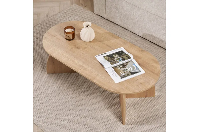 Osyra Sofabord 120 cm - Natur - Møbler - Borde - Sofabord