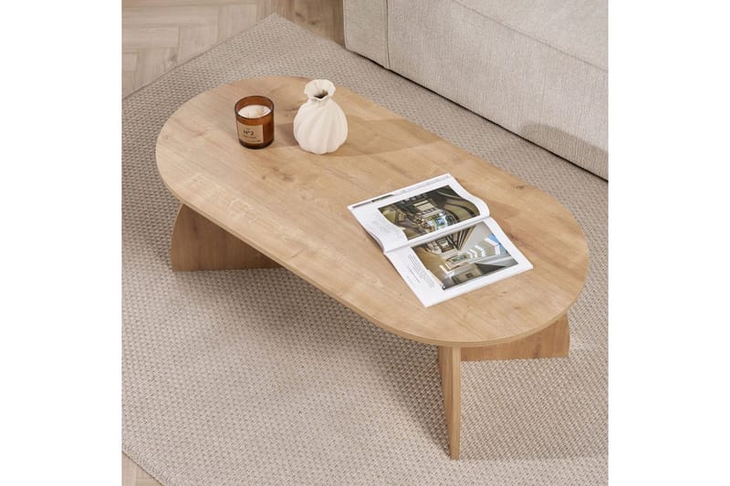 Osyra Sofabord 120 cm - Natur - Møbler - Borde - Sofabord